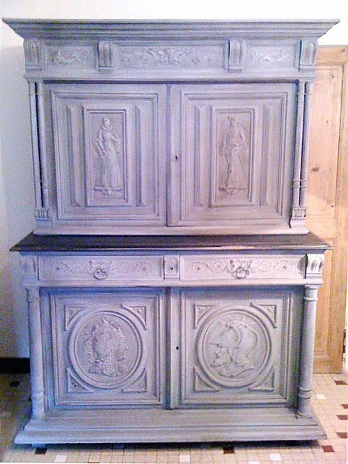french antique Henri II style dresser